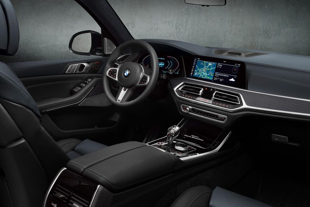 BMW X7 Dark Shadow Edition Interieur