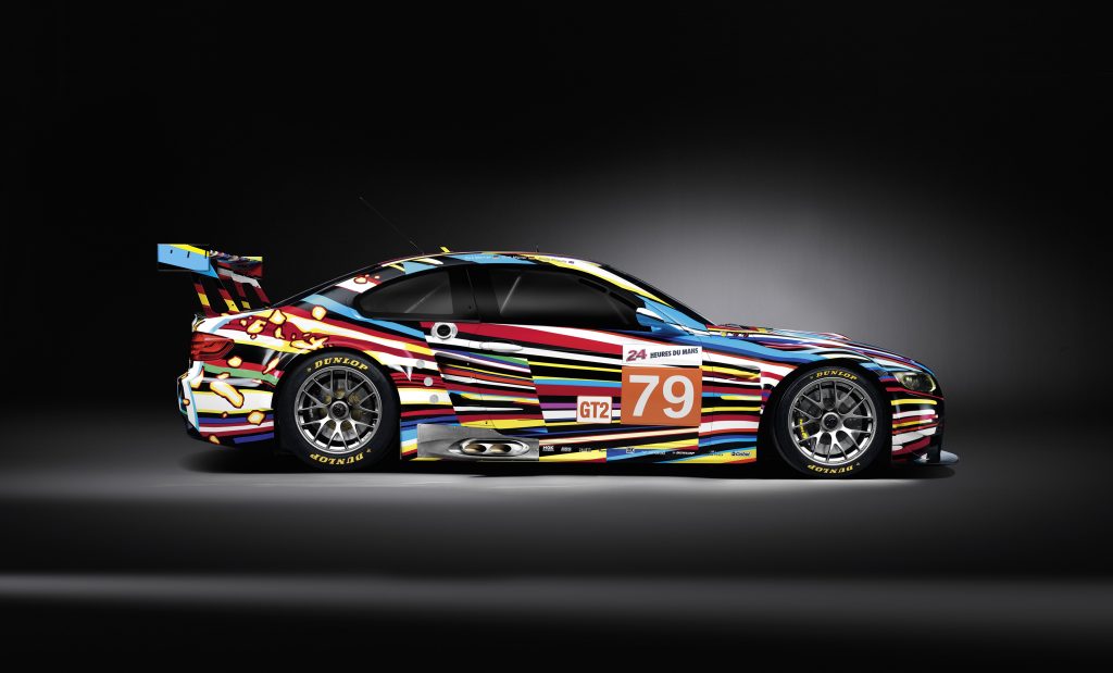 Jeff Koons 17. BMW Art Car, 2010 (BMW M3 GT2) (05/2010)