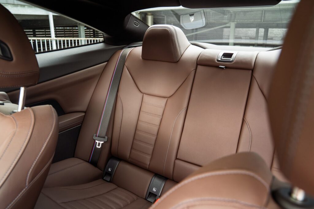 BMW 4 Serie Coupé achterbank